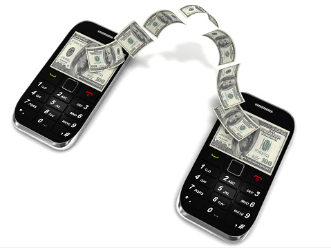 Mobile payment e-commerce banking fintech send money mobile phone
