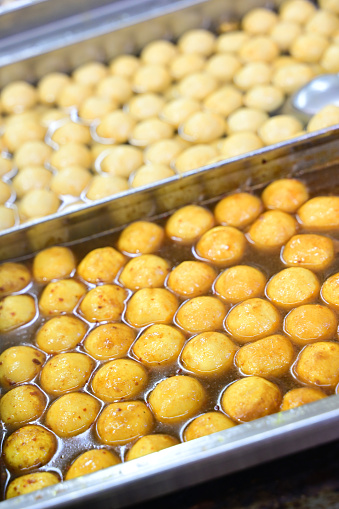 Spicy fishballs, fish, Curry fishballs