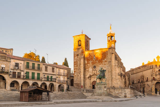 istock Plaza Mayor in Trujillo, Spain 1967099621
