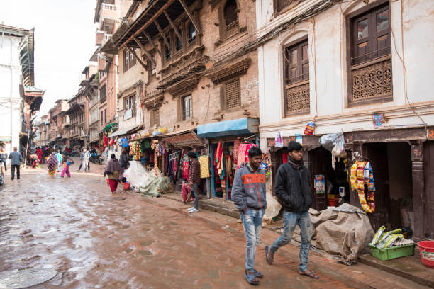 UNESCO World Heritage Site Bhaktapur Durbar Square, Nepal.
