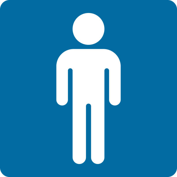 Male Toilet sign. Boy WC sign. Boys Restroom icon. Male Toilet sign. Boy WC sign. Boys Restroom icon. Vector graphics mens room stock illustrations