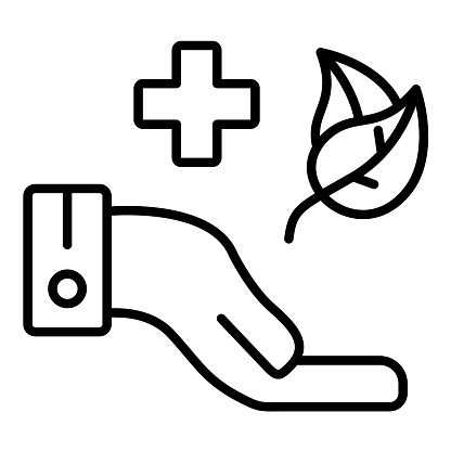 Mainstream Medicine icon vector image. Can be used for Alternative Medicine.