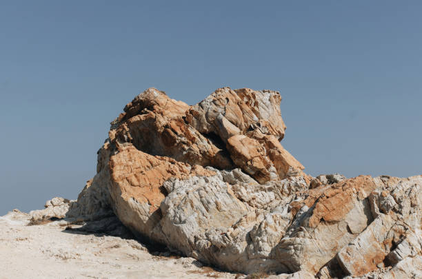 istock Rocks in terracotta colors on Serifos island 1967424676