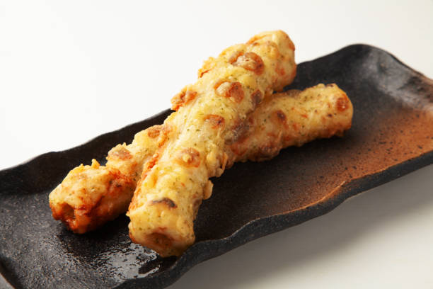 istock deep-fried fish sausage with seaweed 1967514346