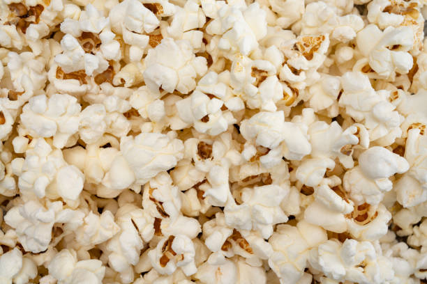 istock Salted popcorn in glass bowl 1967535250