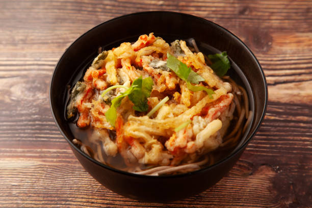 istock Japanese soba noodles topped with kakiage 1967539777