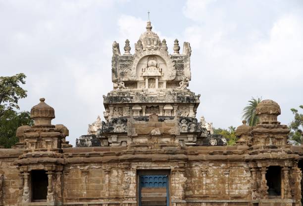 istock Facade of ancient Kailasanathar temple. 1967552530