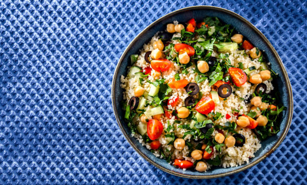 istock A plate of couscous served with vegetables and chickpeas 1967591100