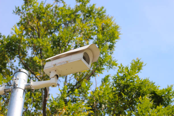 istock Outdoor cctv video surveillance cameras 1967616526