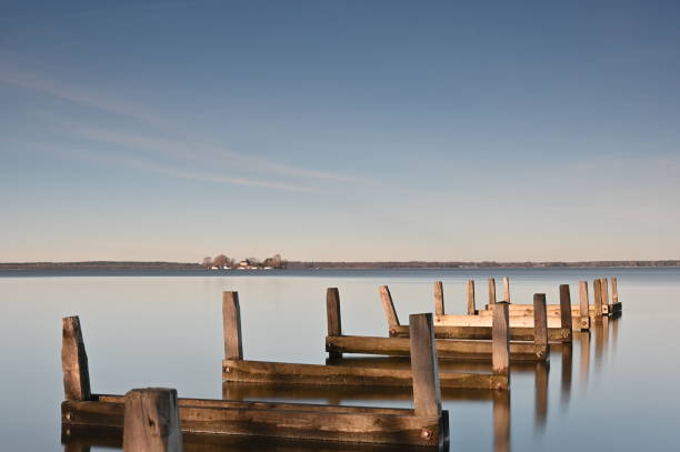 istock Blue sky over lake Steinhude 1967633960
