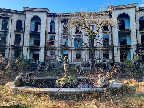 Sanatorium Medea in Tskaltubo, Georgia