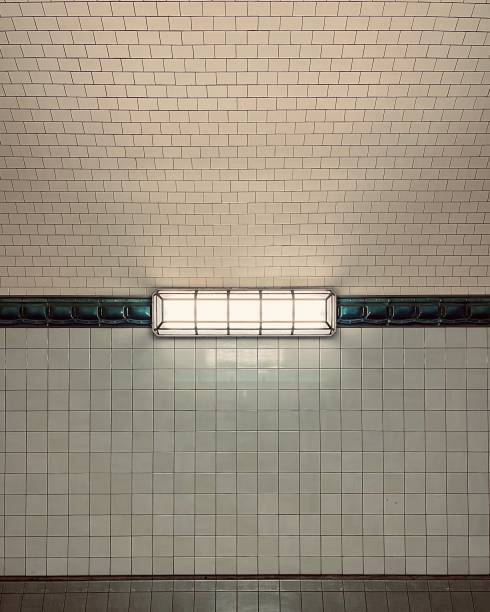 istock Tile and lamp in the tunnel 1967735730