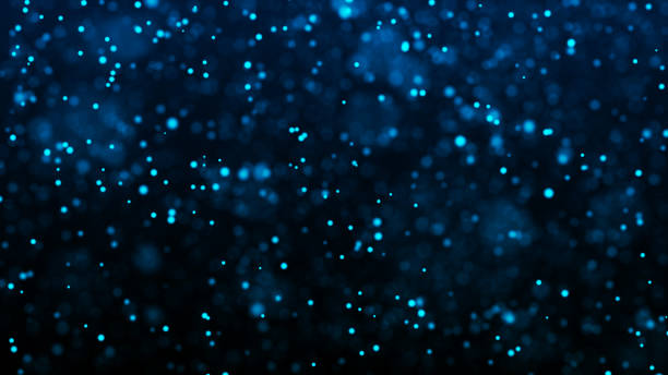 istock Dust particles. Abstract background of dots. Cosmic illustration. 3d rendering. 1967829003