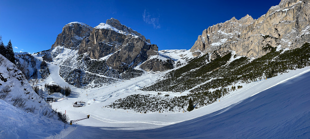 Mountain range and ridges in Switzerland