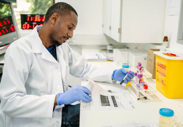 istock African male lab technician working in pathology laboratory 1967884465