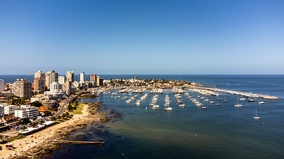 Punta del Este is the most important seaside resort in Uruguay, and one of the most important and exclusive in America.\nDuring the summer, tourists from all over the world, mainly from Argentina, visit this Uruguayan city.