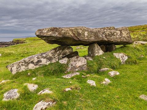 The Kilclooney Dolmen. Ireland. County Donegal