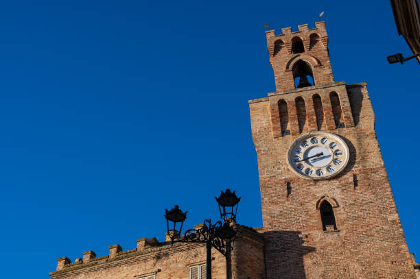 istock Acquaviva Picena, Marche, Italy. The Clock Tower 1967980571