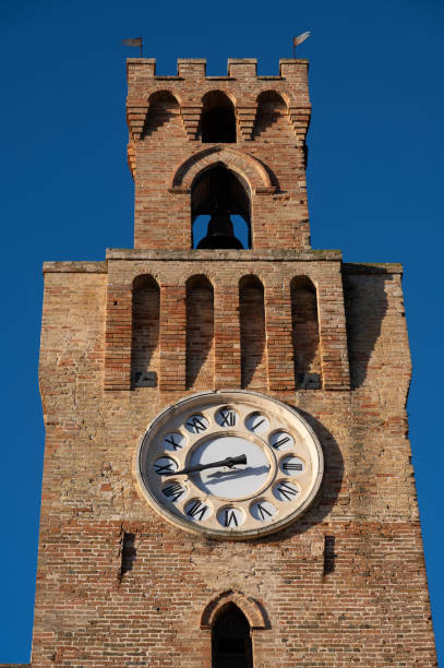 istock Acquaviva Picena, Marche, Italy. The Clock Tower 1967980573