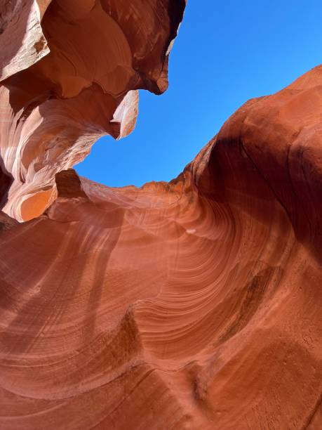 antelope canyon, arizona, usa - canyon heaven sunbeam arizona fotografías e imágenes de stock