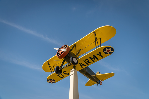 chulenburg, TX, US-January 20, 2024: Stanzel Model Aircraft Museum