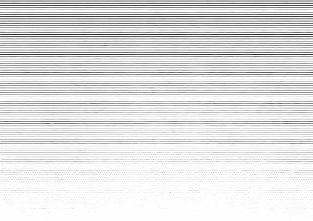 Vector illustration of Seamless black lines gradient pattern
