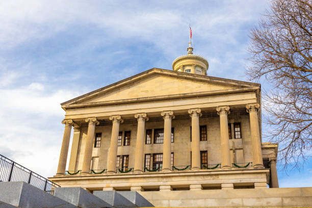 istock Scenic view of Tennessee State Capitol building at fall 1968368802