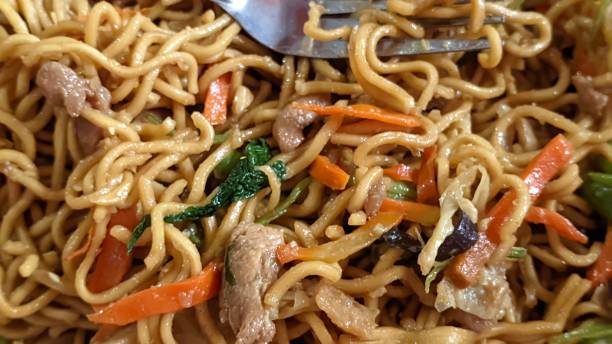 istock Delicious Noodles with vegetable 1968502690