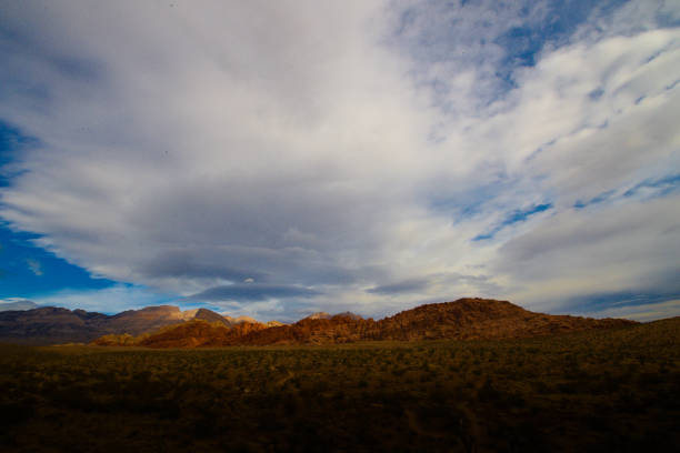 Rugged Peaks Cloudy Skies Wonder