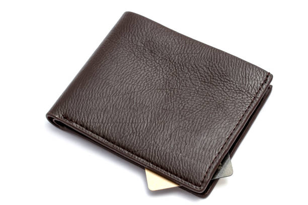 Bank card and wallet with cash, ready for payment. Symbol of convenience and financial management.