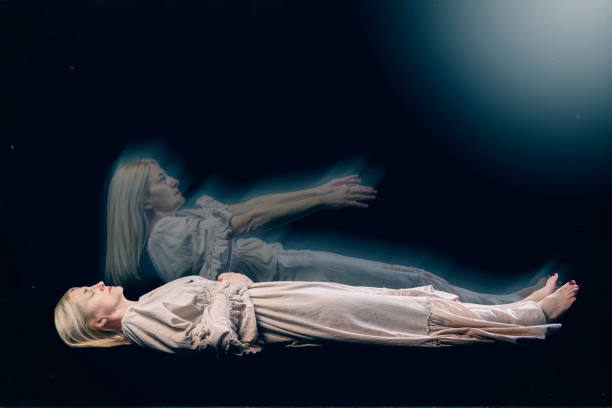 istock Woman Awakening to the Light Near Death Experience 1968734775