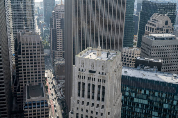 istock Aerial view of skyscrapers 1968846055