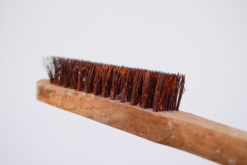 rusty wire brush