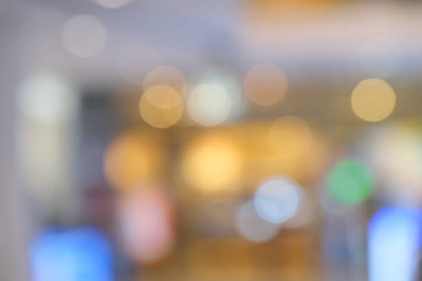 istock Round bokeh of lights. 1969075563