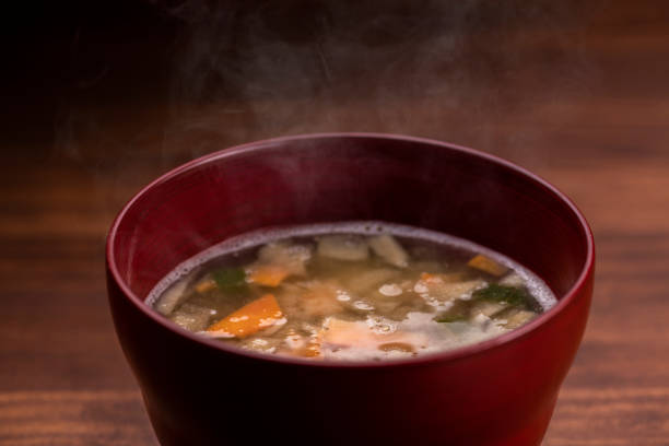 istock Warm Pork Miso Soup in a Bowl 1969082738