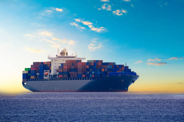istock Large ships carry many containers. maritime transport system international transportation Export-import business, logistics, transportation industry concepts 1969135672
