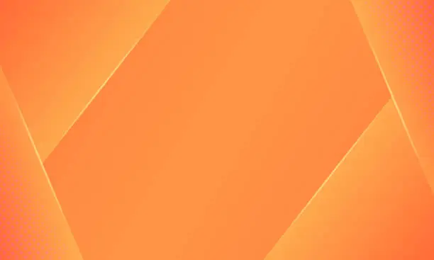 Vector illustration of Orange abstract PPT business cover background