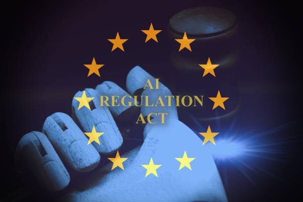 istock AI act regulation symbol in Europe. Concept words AI artificial intelligence act regulation 1969147343