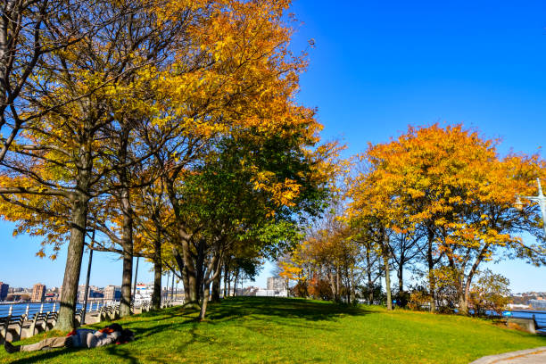 istock Hudson River Waterfront, New York City, New York 1969203821