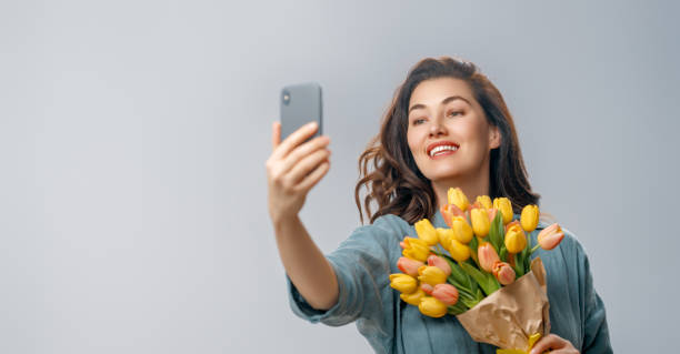 istock woman with flowers 1969281522