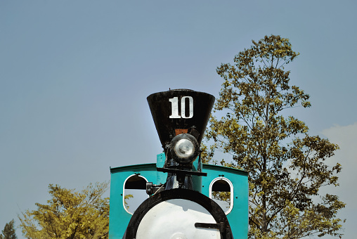 old steam train with number 10