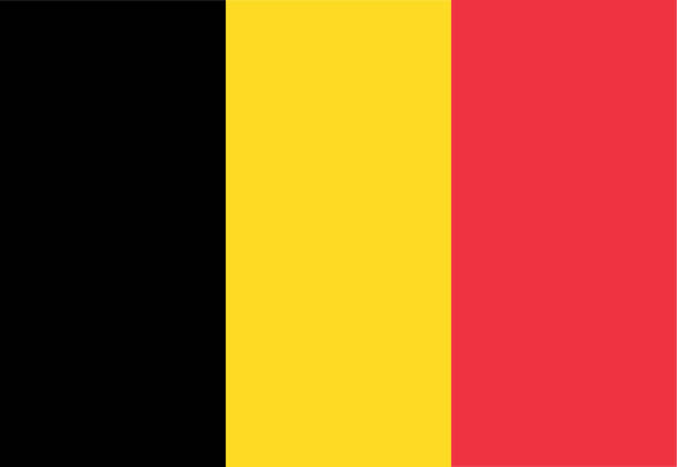 istock Close-up of the ensign of Belgium. 1969354203
