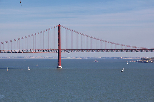 25th of April Bridge in Lisbon, Portugal