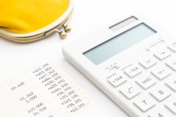 istock Calculator, wallet and bankbook. 1969494351