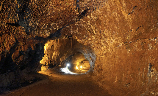 Kilauea volcano, Thurston Lava Tube, Big Island, Hawaii - United States