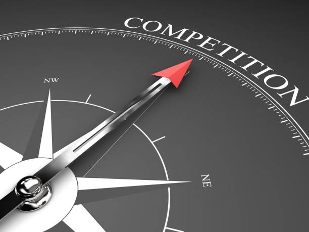 Competition leadership compass business target goal direction Competition leadership compass business target goal direction compass gear efficiency teamwork stock pictures, royalty-free photos & images