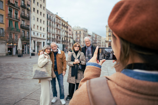 Strolling around Barcelona, Taking photo