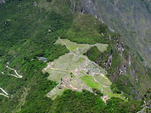 Photo of Machu Picchu is capital of the Inca Empire in Andes mountains, Peru, South America