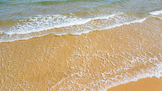 Aerial photography of people on the beach