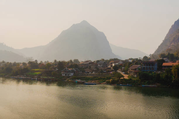 istock Scenic view of river in Laos 1969832984